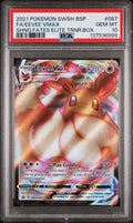Eevee VMAX SWSH087 Full Art Promo – Shining Fates Elite Trainer Box (SWSH Black Star Promo) (English) – PSA 10 – PSA cert 137536999 front