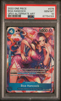 Boa Hancock OP01-078 Alt Art – Romance Dawn (English) – PSA 10 – PSA cert 87754193 front