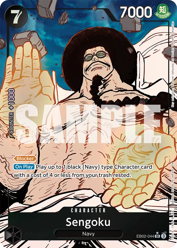 Sengoku EB02-044 Alt Art One Piece card