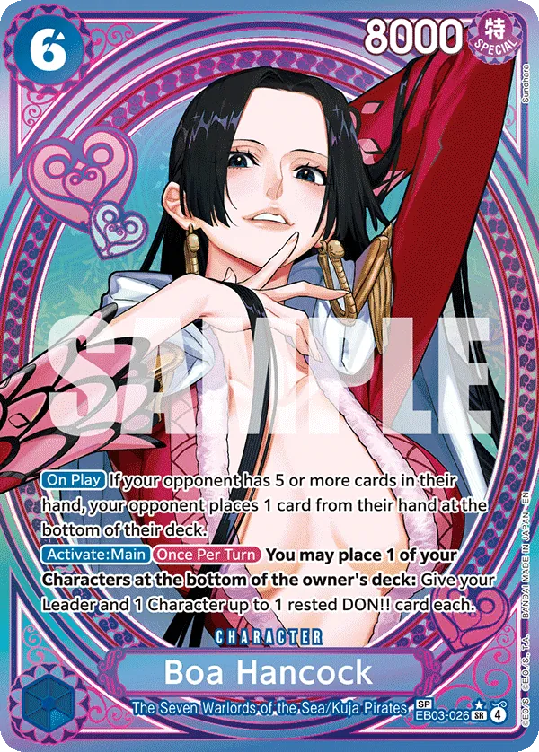 Boa Hancock – EB03-026 SP – One Piece Heroines Edition (English)