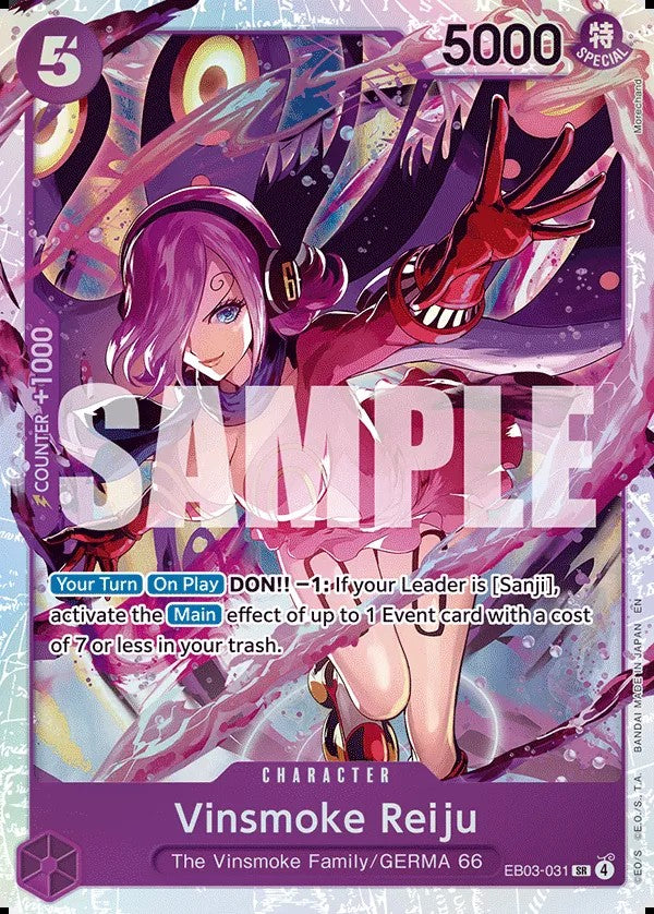 Vinsmoke Reiju EB03-031 SR One Piece card
