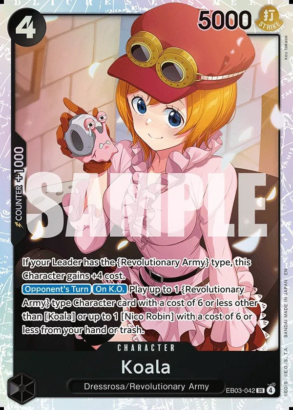 Koala EB03-042 SR One Piece card