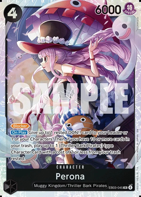 Perona EB03-045 SR One Piece card