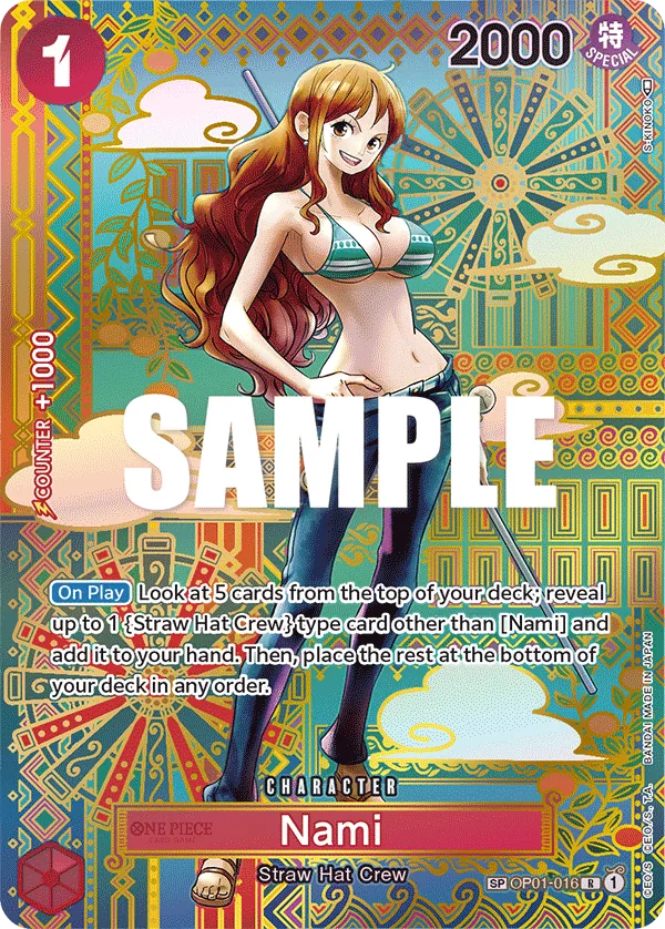 Nami – OP01-016 SP – Awakening of the New Era (English)