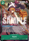 Nami OP02-036 Alt Art One Piece card