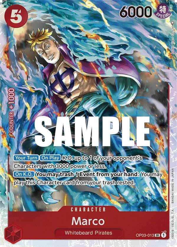 Marco OP03-013 SR One Piece card