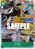 Krieg OP03-025 SR One Piece card