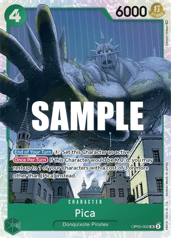 Pica OP05-032 SR One Piece card