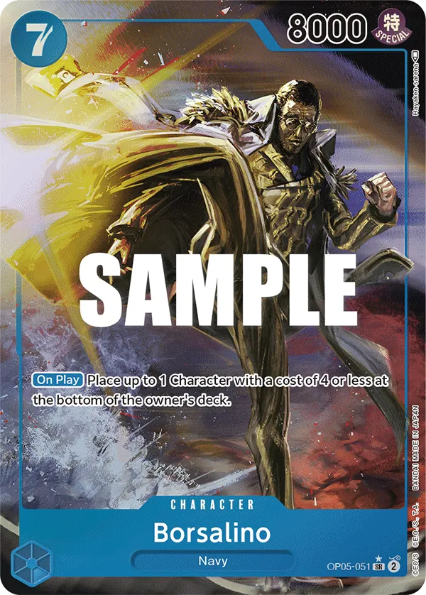 Borsalino OP05-051 Alt Art One Piece card