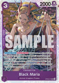 Black Maria OP08-074 SR One Piece card