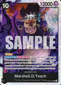 Marshall.D.Teach OP09-093 SR One Piece card