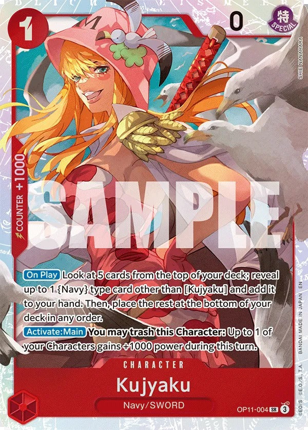 Kujyaku OP11-004 SR One Piece card