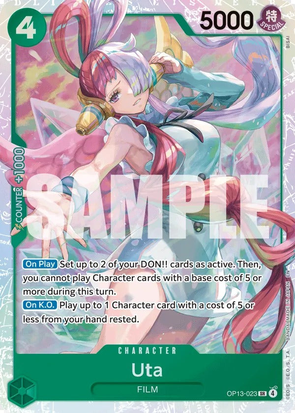 Uta OP13-023 SR One Piece card