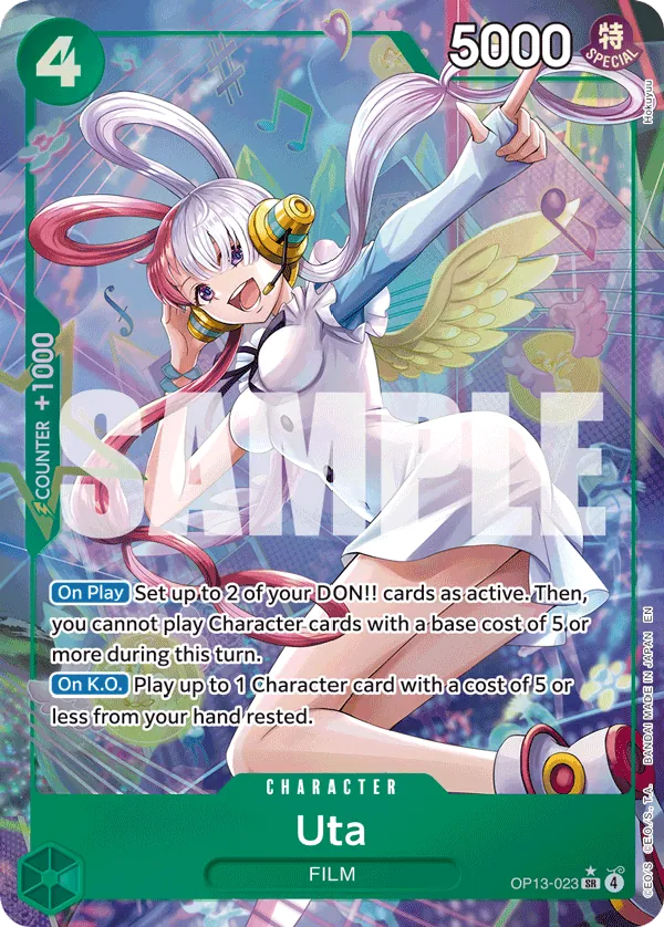 Uta OP13-023 Alt Art One Piece card