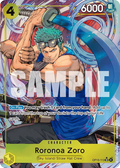 Roronoa Zoro OP15-113 Alt Art One Piece card