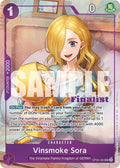 Vinsmoke Sora – OP06-063 Finalist Alt Art – CS 25–26 Finalist Card Set 2 (English)
