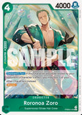Roronoa Zoro PRB02-006 R One Piece card