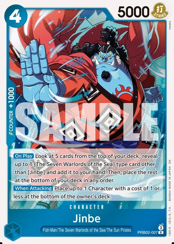 Jinbe PRB02-007 R One Piece card
