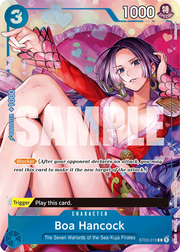 Boa Hancock ST03-013 Alt Art One Piece card