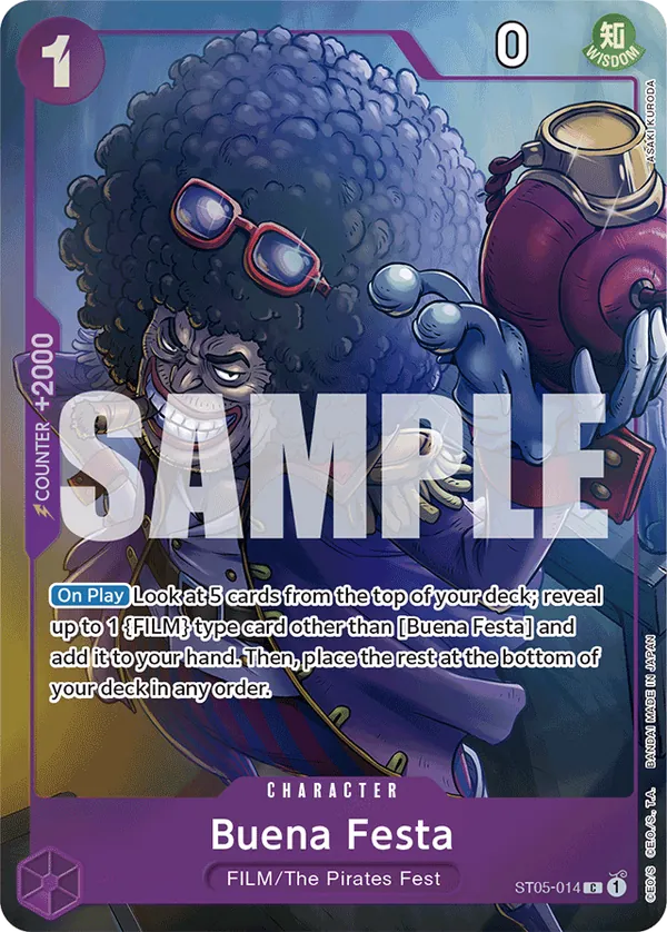 Buena Festa ST05-014 Alt Art One Piece card