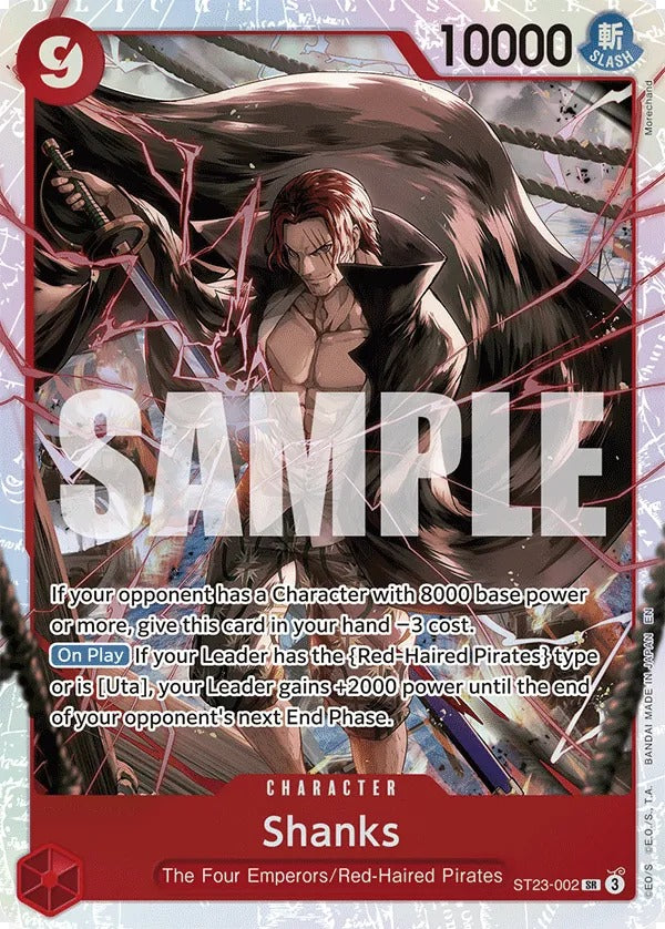 Shanks ST23-002 SR One Piece card